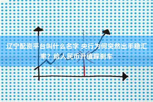 辽宁配资平台叫什么名字 央行为何突然出手稳汇率？给人民币升值踩刹车